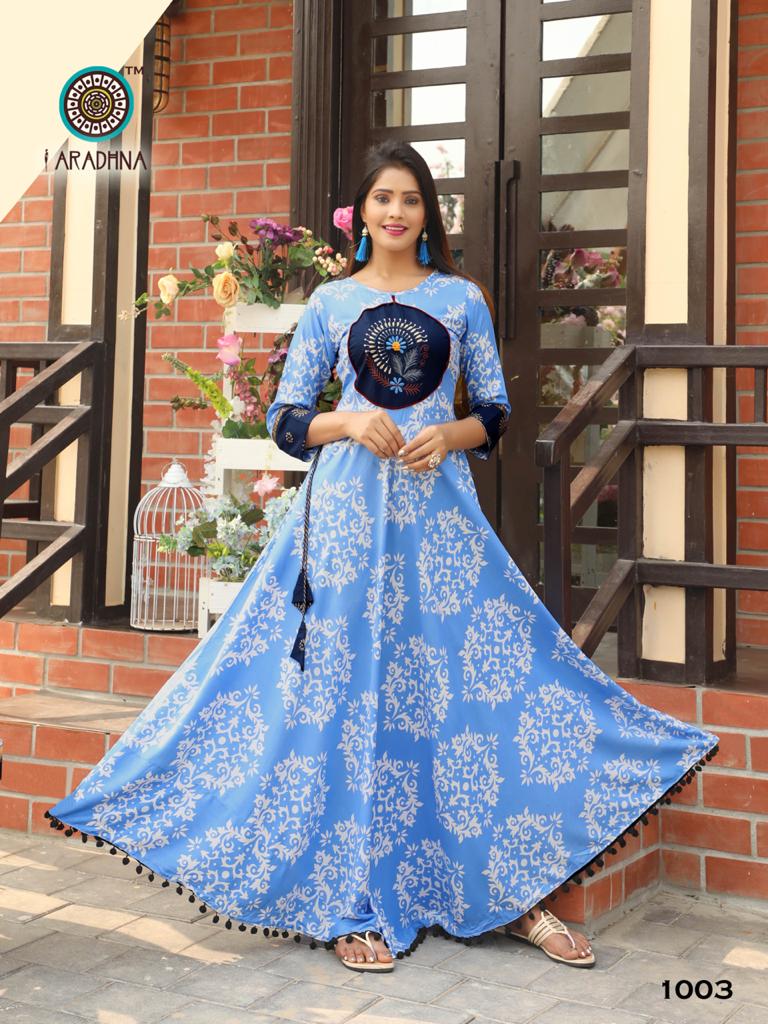 Aradhna Present Mashup Vol 1 Long Kurtis Catalogue