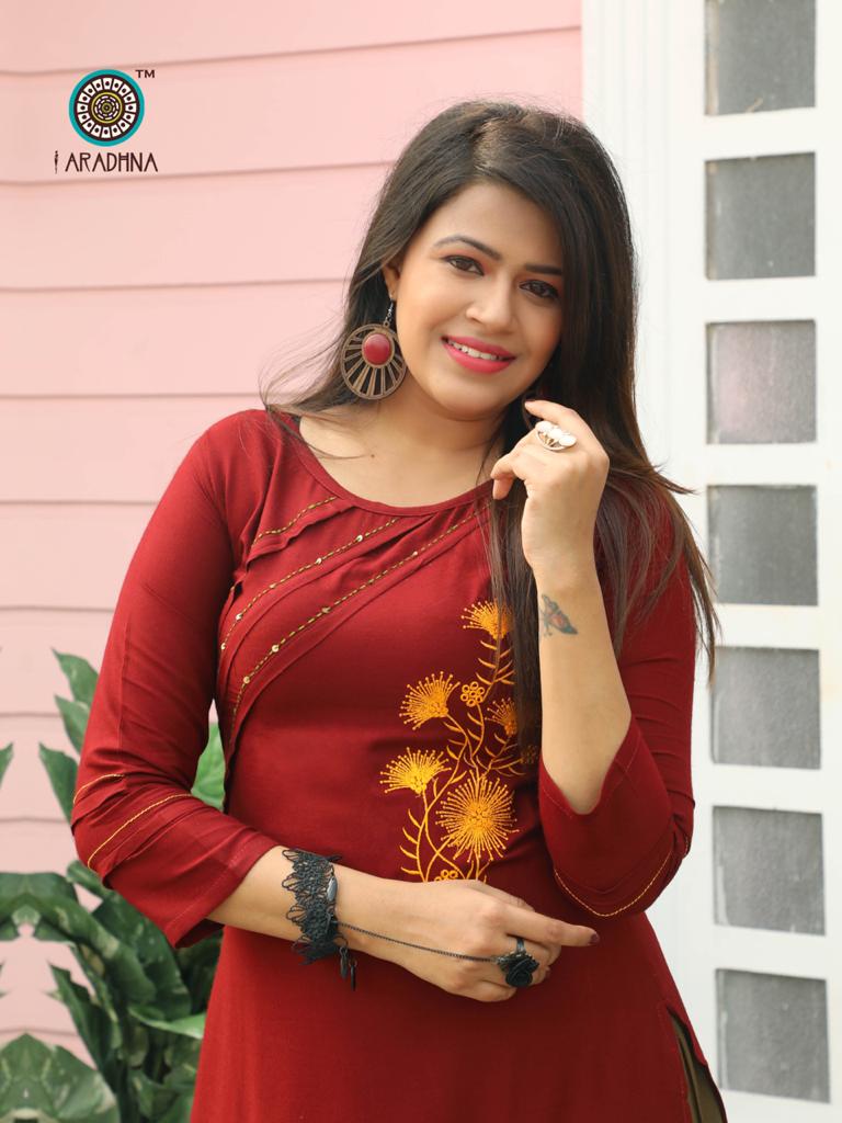Aradhna Present Mashup Vol 1 Long Kurtis Catalogue