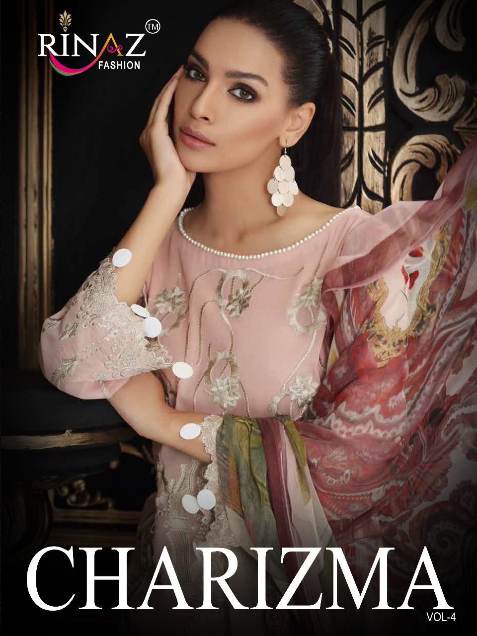 Rinaz By Charizma Vol 4 Designers Pakistani Salwar Suit Catalogue