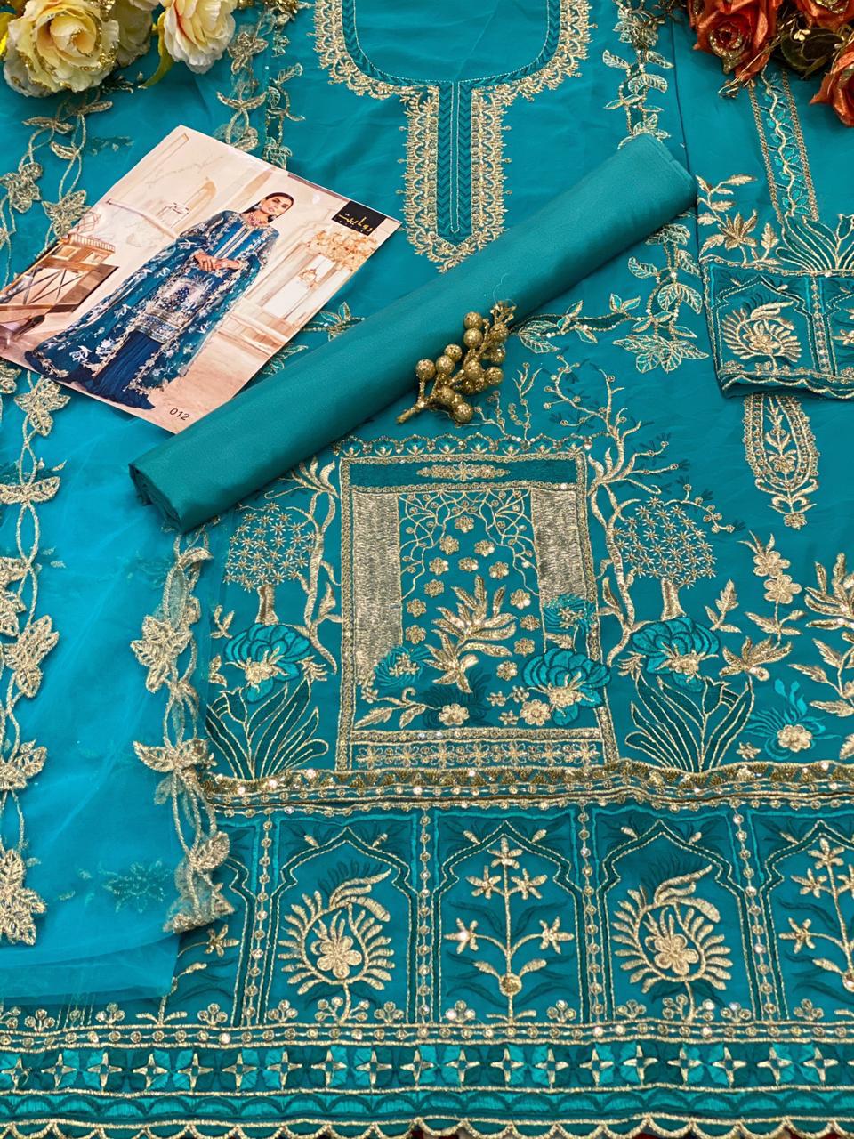 Rawayat Launch  Damaskxrouche Luxury Chiffon Collection 2020