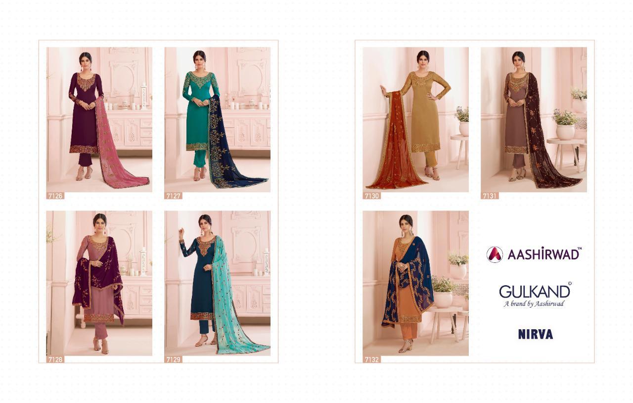 Aashirwad Present  Nirva Party Wear Collection