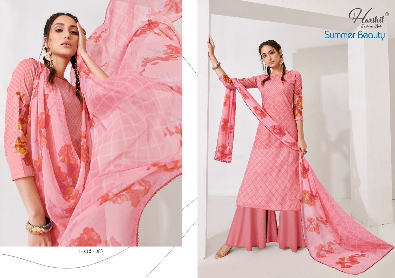 Alok Present Summer Beauty Cotton Dress Material