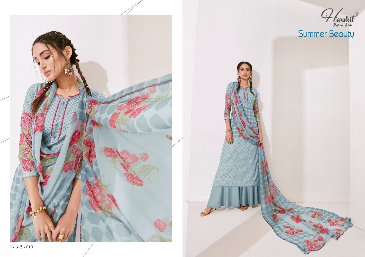 Alok Present Summer Beauty Cotton Dress Material