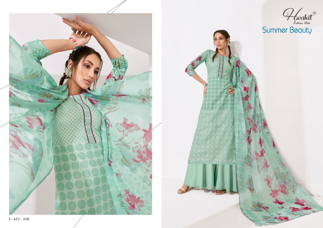 Alok Present Summer Beauty Cotton Dress Material