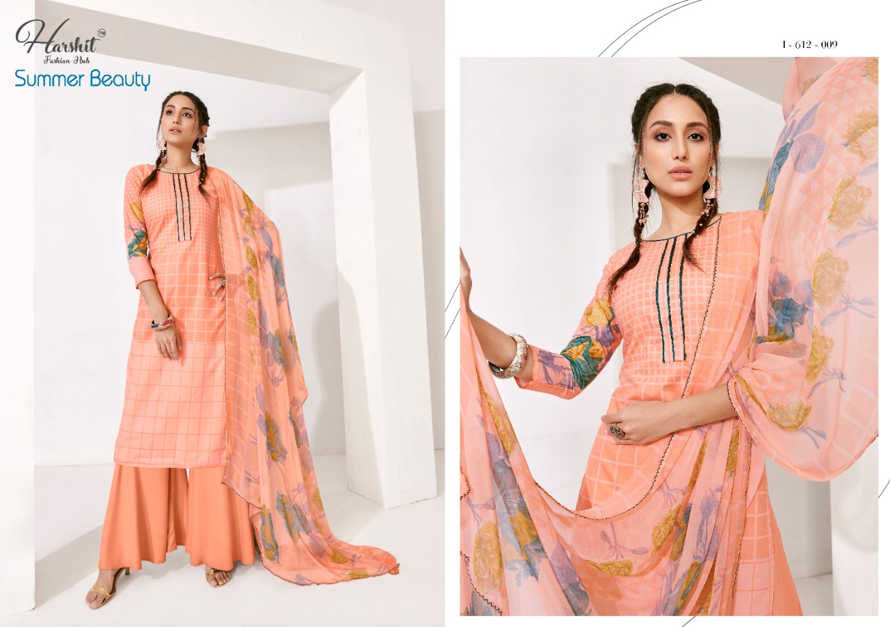 Alok Present Summer Beauty Cotton Dress Material