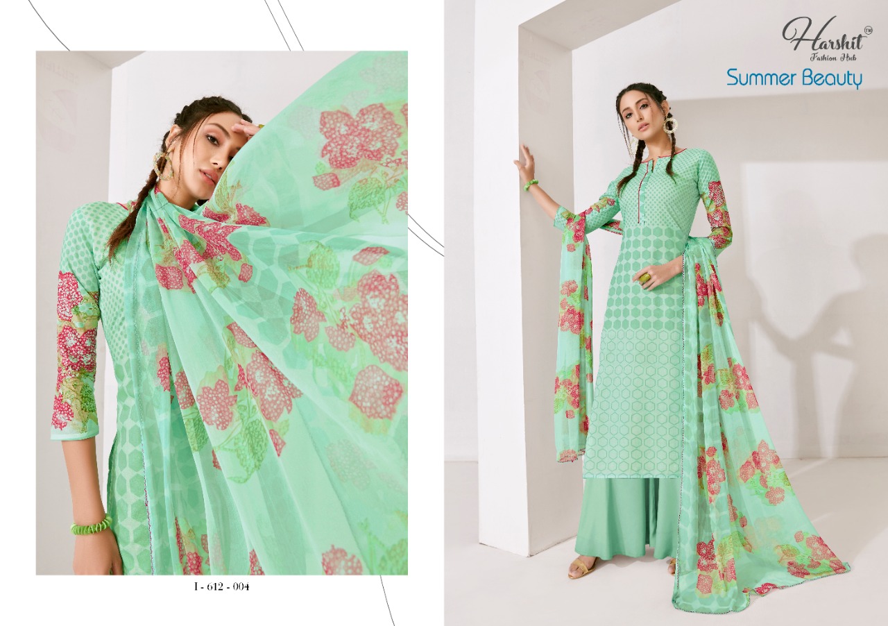 Alok Present Summer Beauty Cotton Dress Material