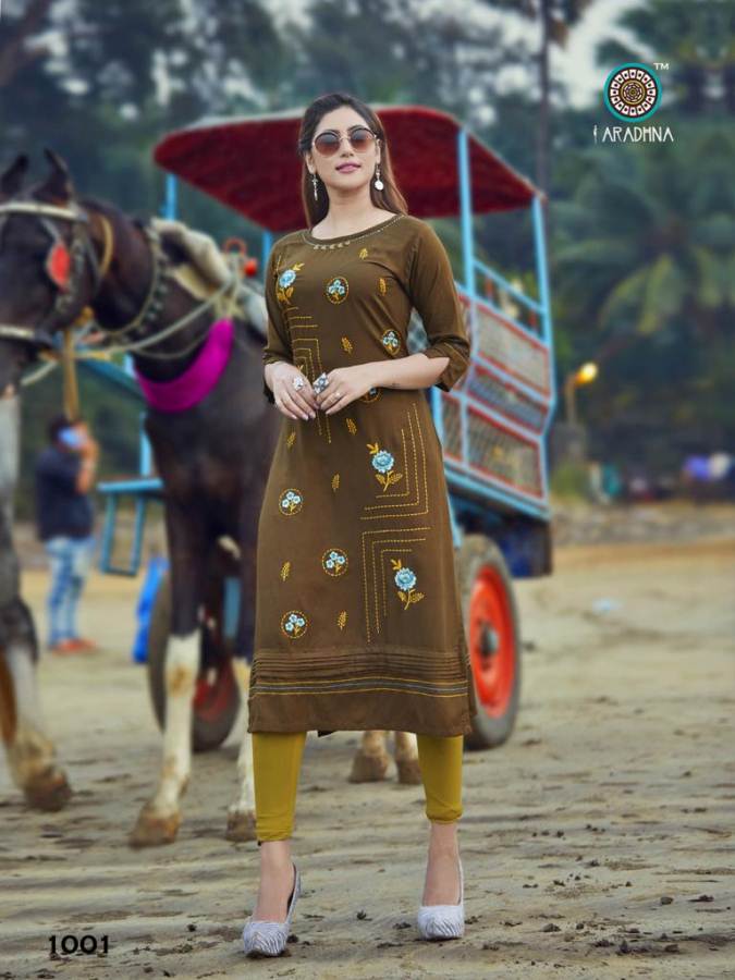 Aradhna Present Queen Vol 2 Kurti Collection
