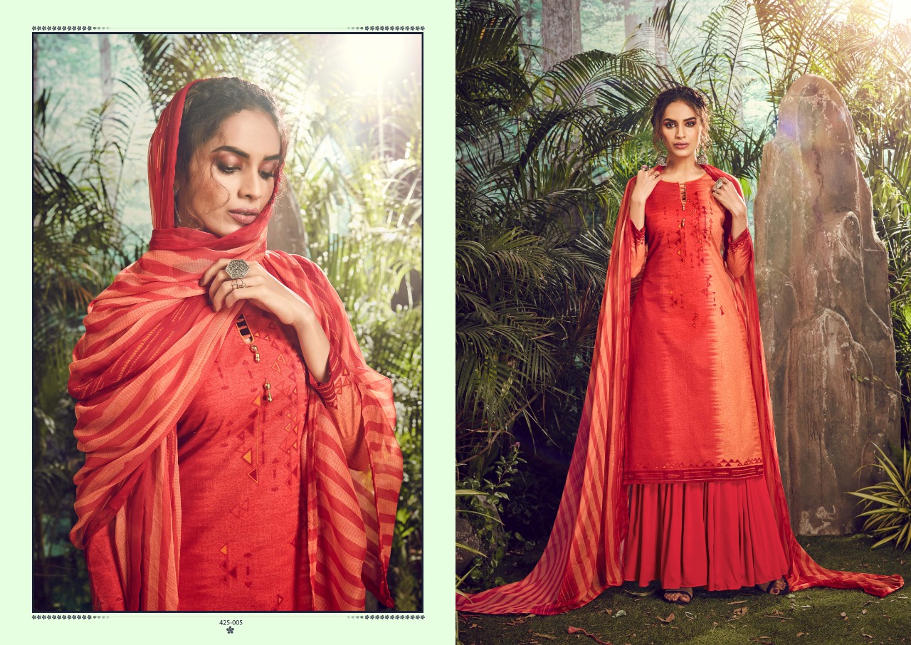 Belliza Present Farhana  Digital Printed Dress Material