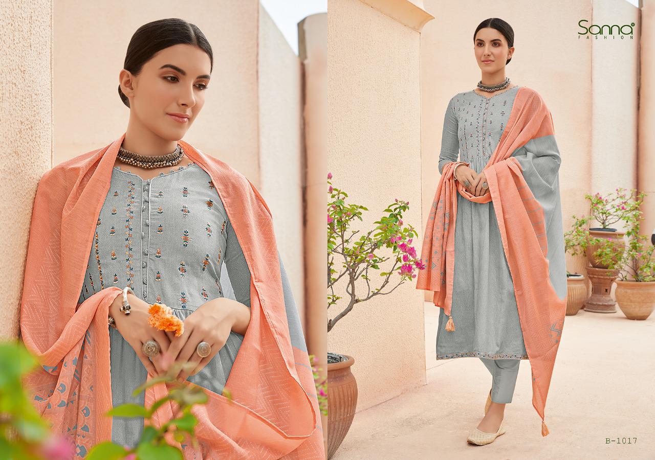 Benazir Designer  Dress Material