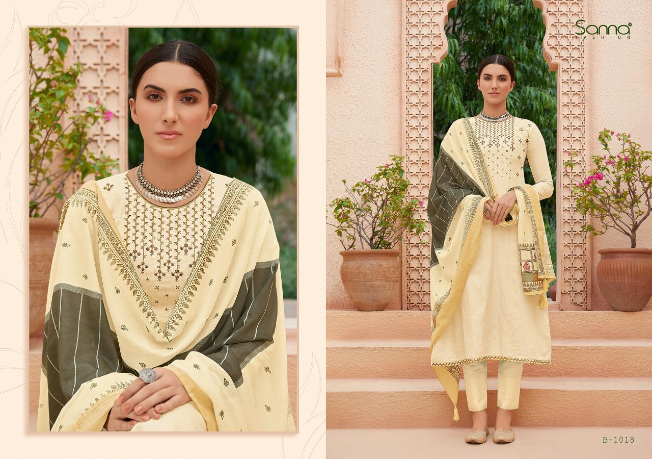 Benazir Designer  Dress Material