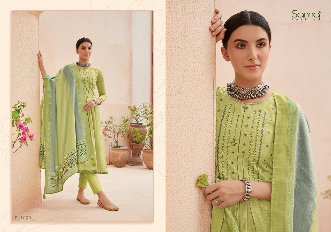 Benazir Designer  Dress Material