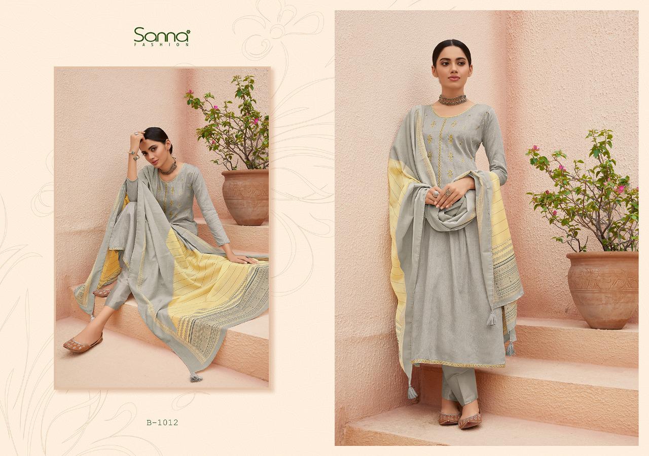 Benazir Designer  Dress Material