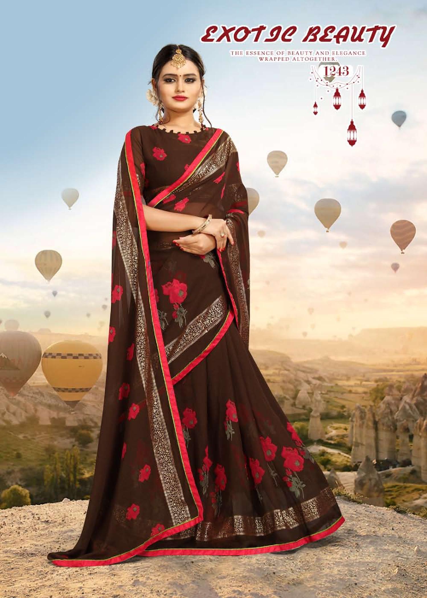 Diya Weight Less Casual Wear Sarees Catalogue