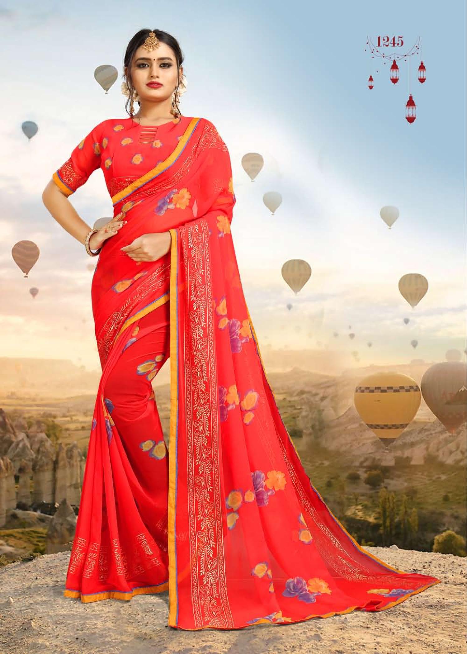 Diya Weight Less Casual Wear Sarees Catalogue
