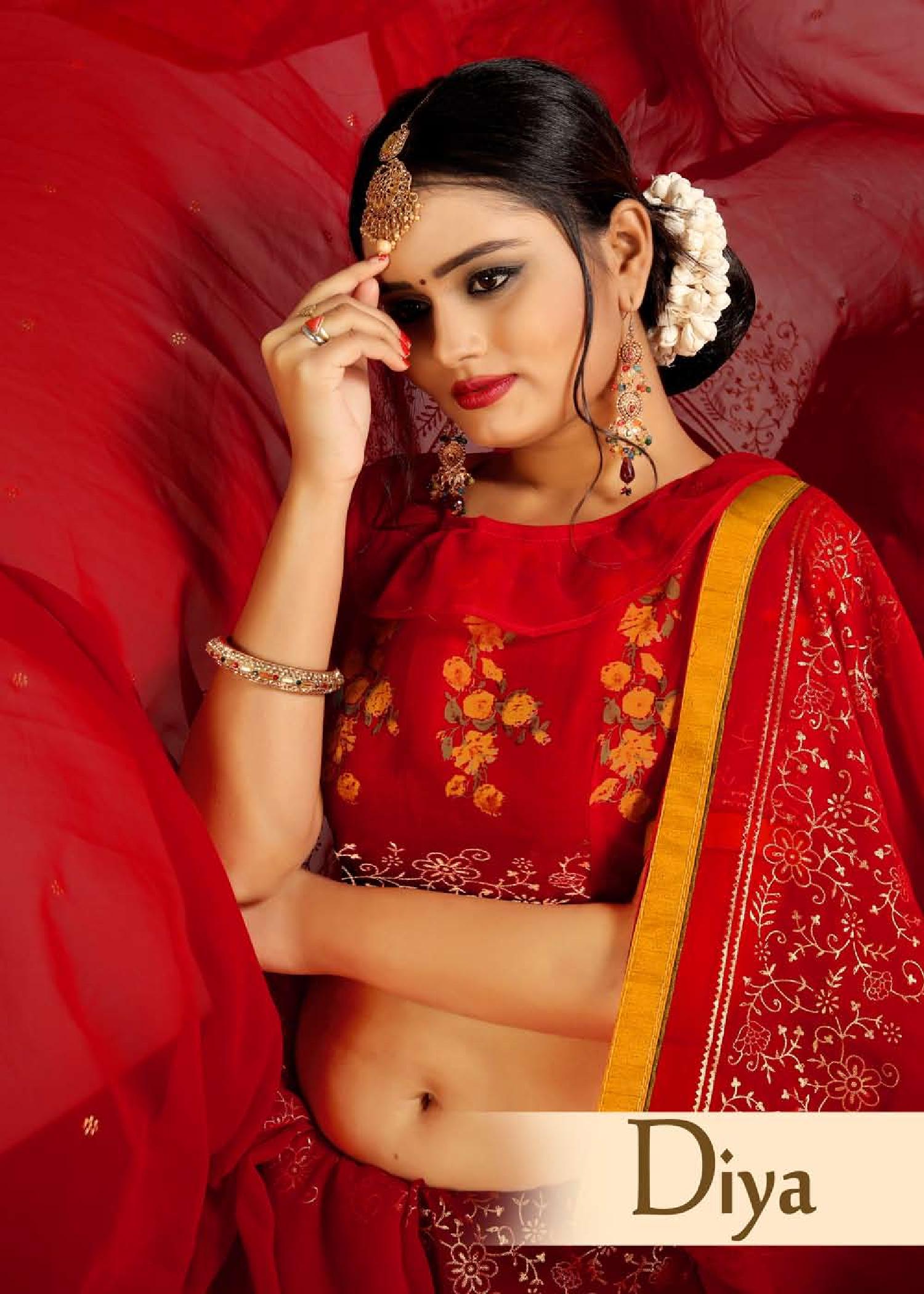 Diya Weight Less Casual Wear Sarees Catalogue