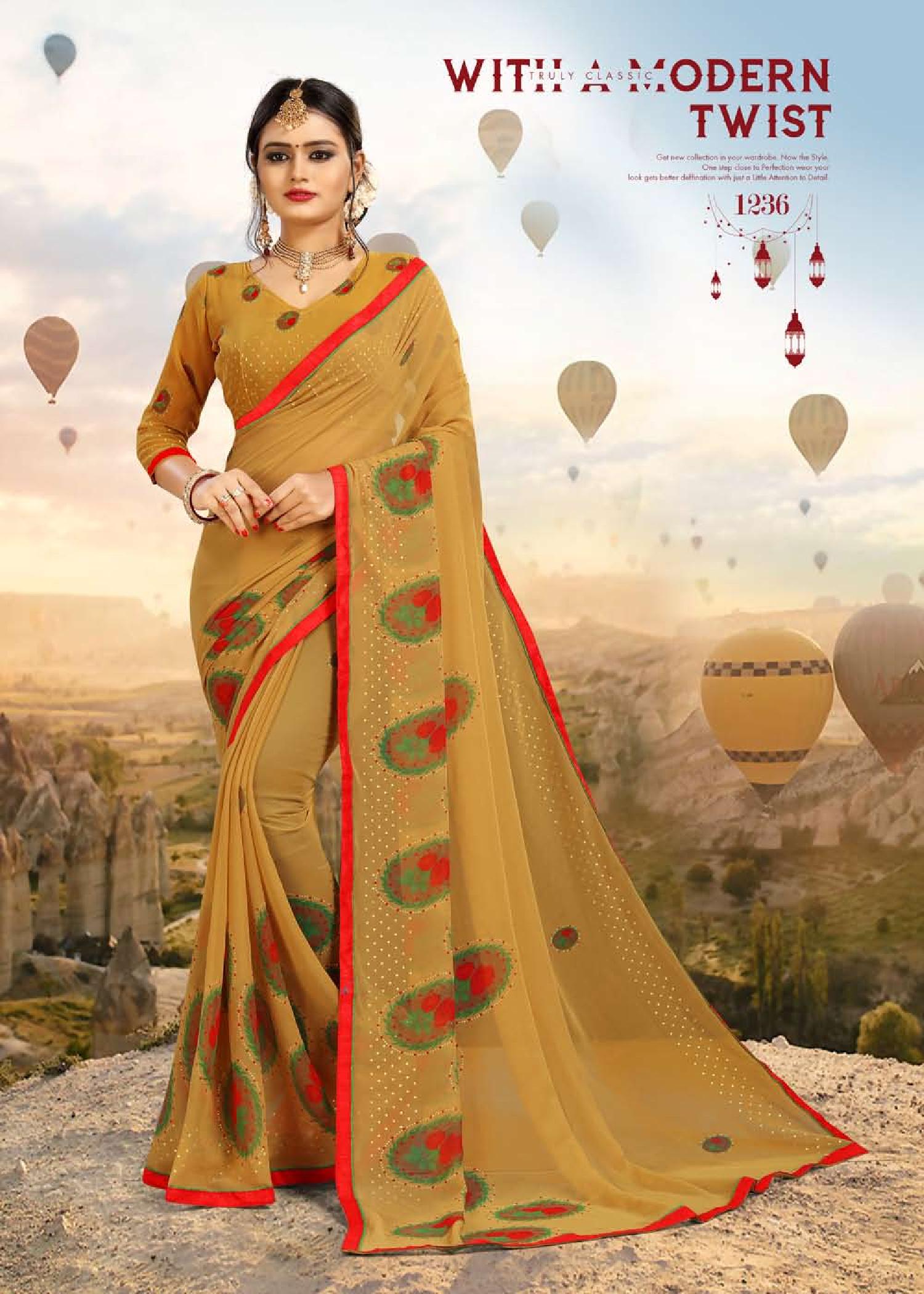 Diya Weight Less Casual Wear Sarees Catalogue