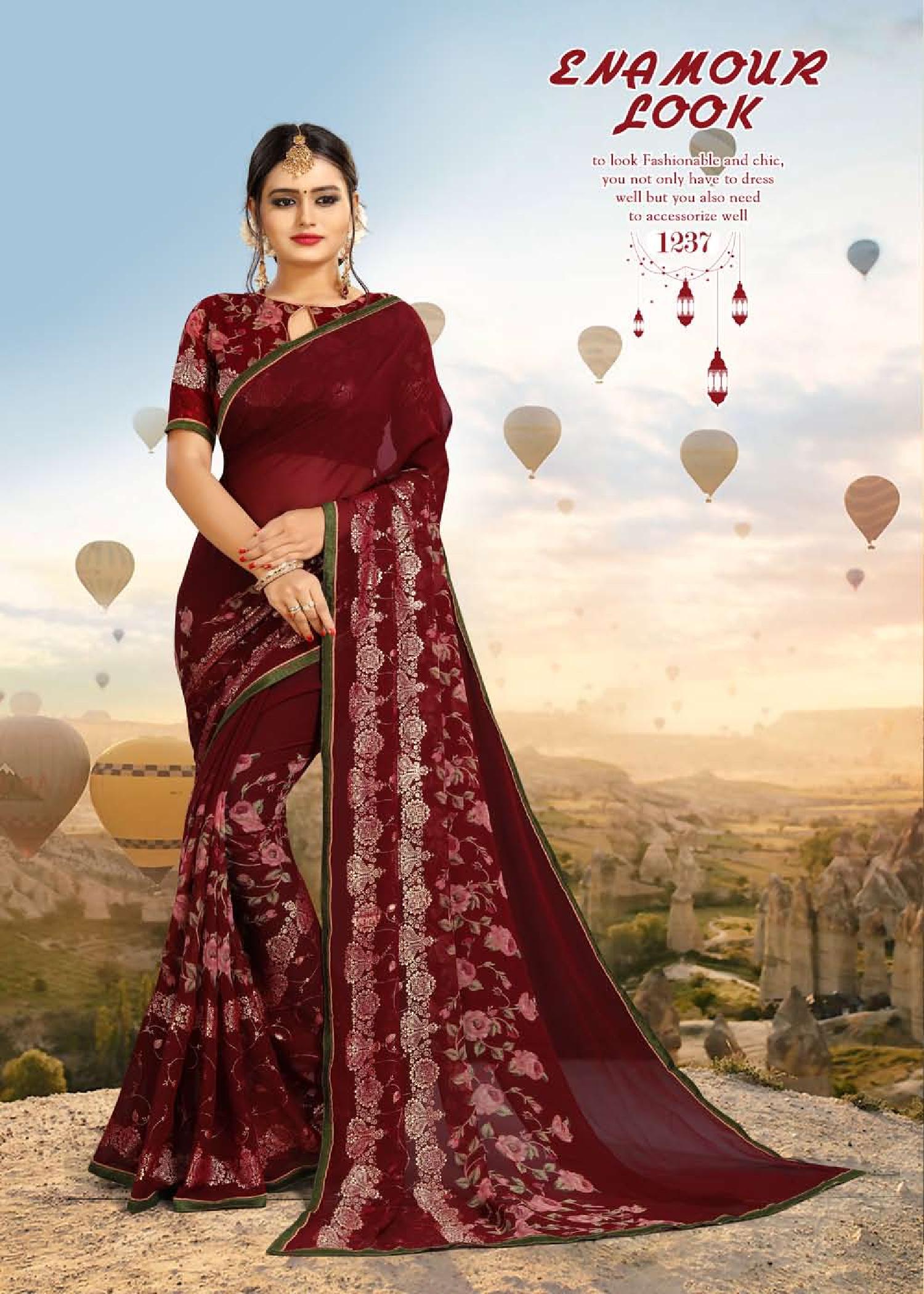 Diya Weight Less Casual Wear Sarees Catalogue