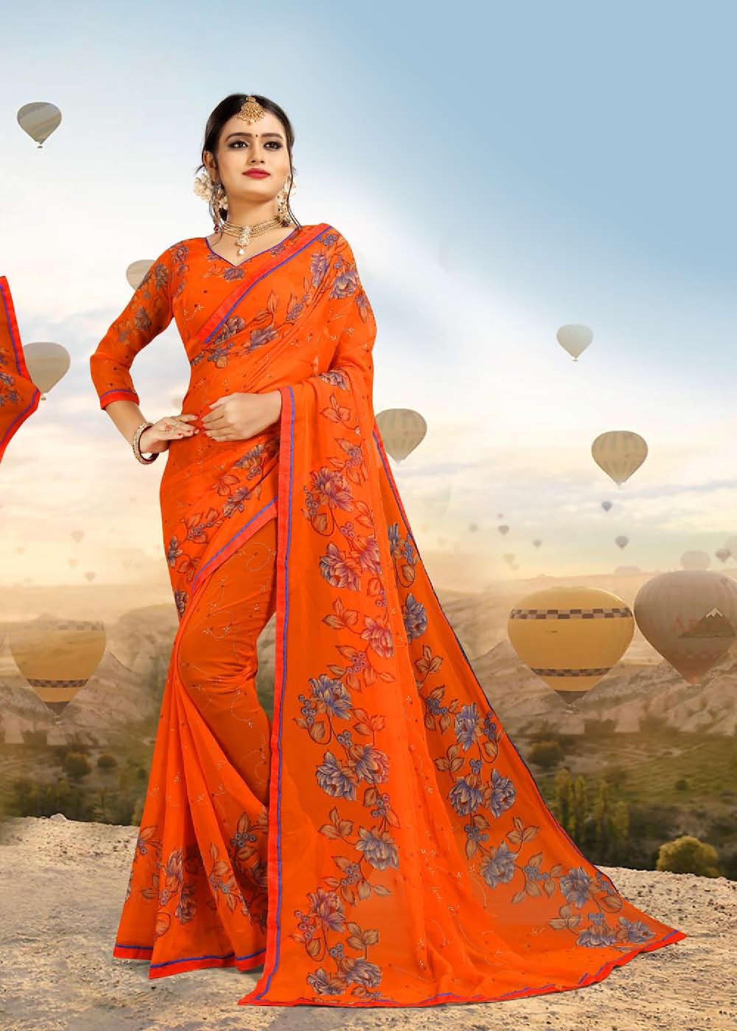 Diya Weight Less Casual Wear Sarees Catalogue