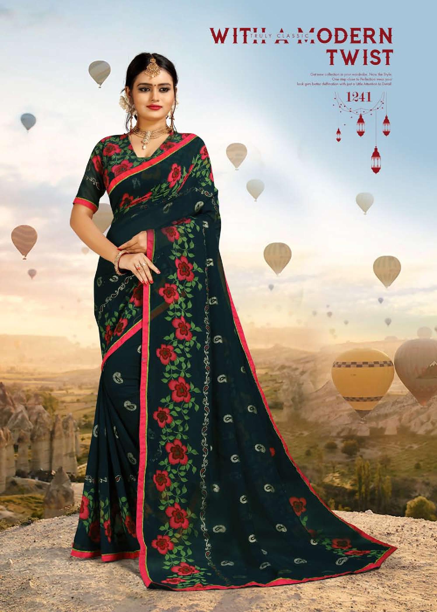 Diya Weight Less Casual Wear Sarees Catalogue