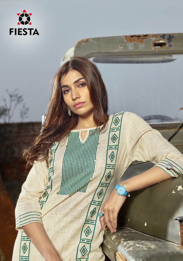 Fiesta Present  Malang Rich Look Festive Wear Kurti With Pant Collection