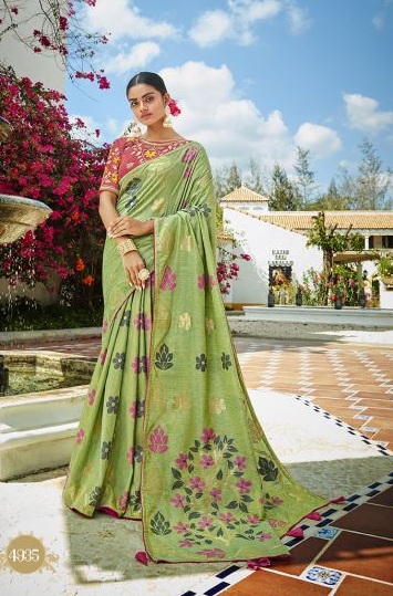 Kessi Present  Garden Silk    Designer Sarees Collection