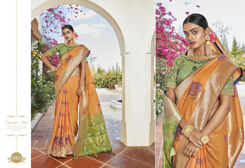 Kessi Present  Garden Silk    Designer Sarees Collection