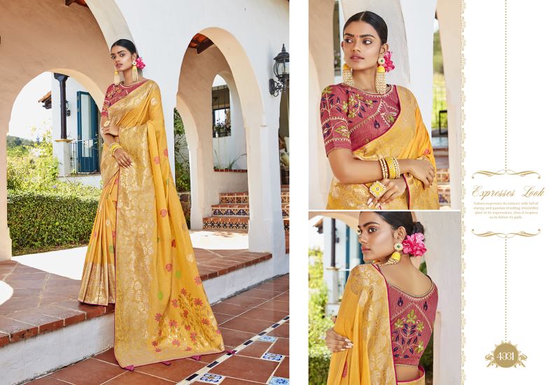 Kessi Present  Garden Silk    Designer Sarees Collection