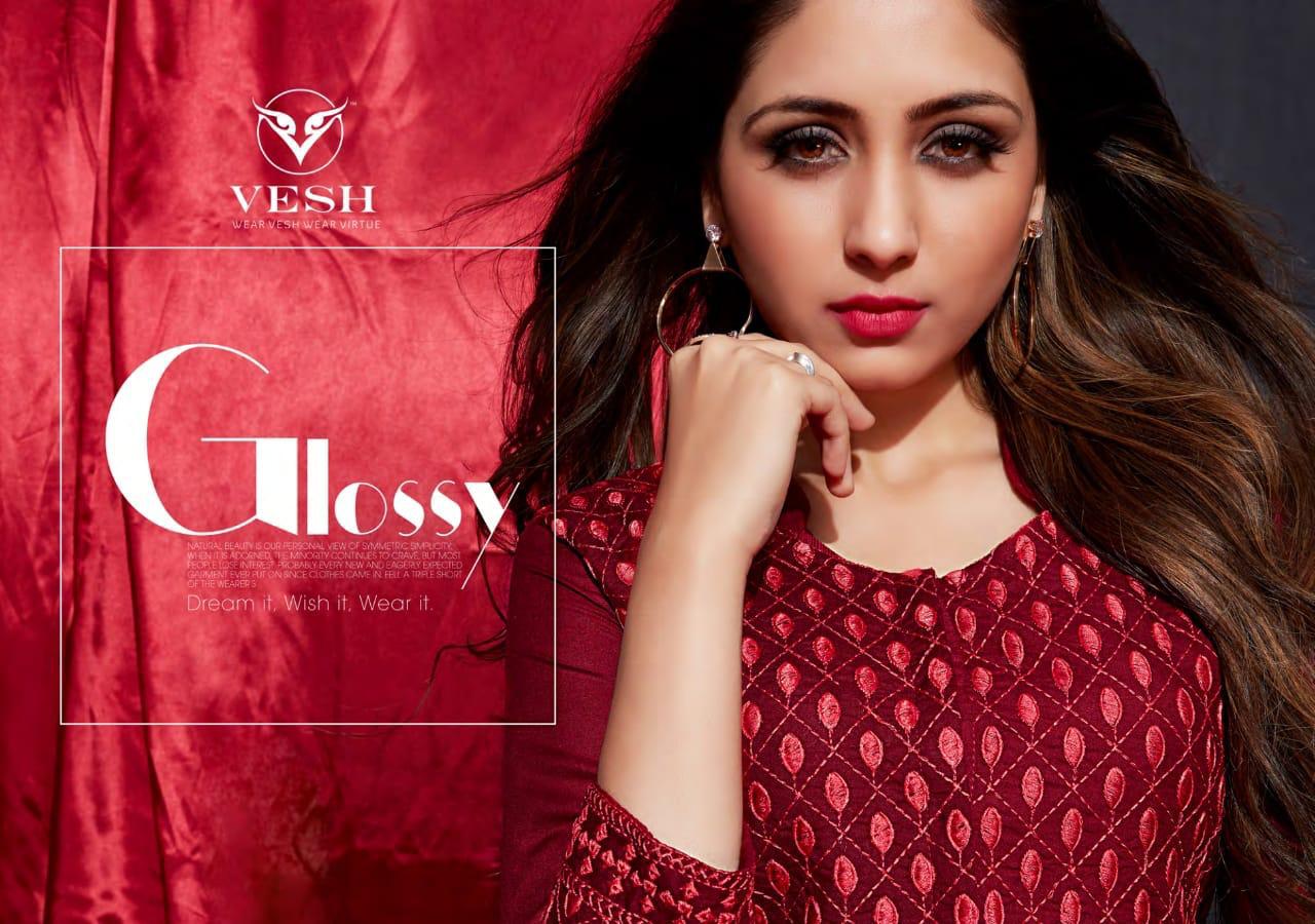 Glossy  Style Kurti  Collection