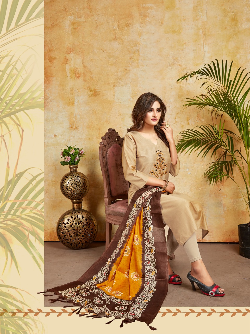 Gorimam Kurti With  Dupatta  Collection