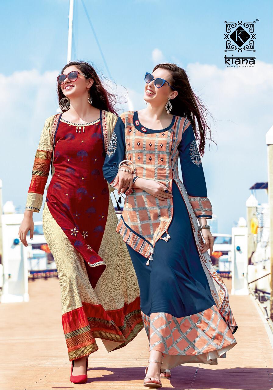 Kiana Present  Heritage Vol 3 Party Wear Kurti