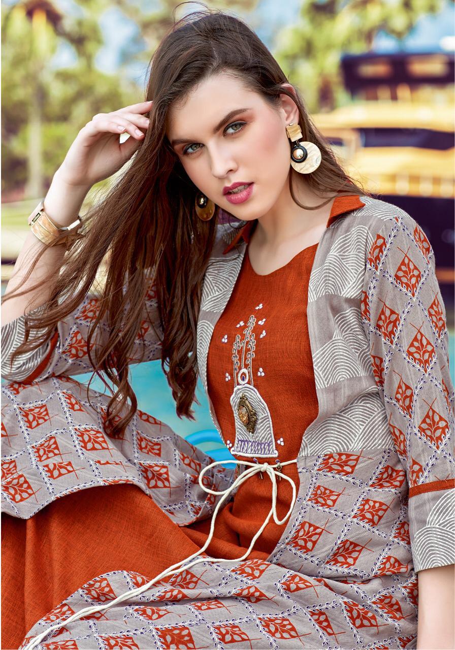 Kiana Present  Heritage Vol 3 Party Wear Kurti