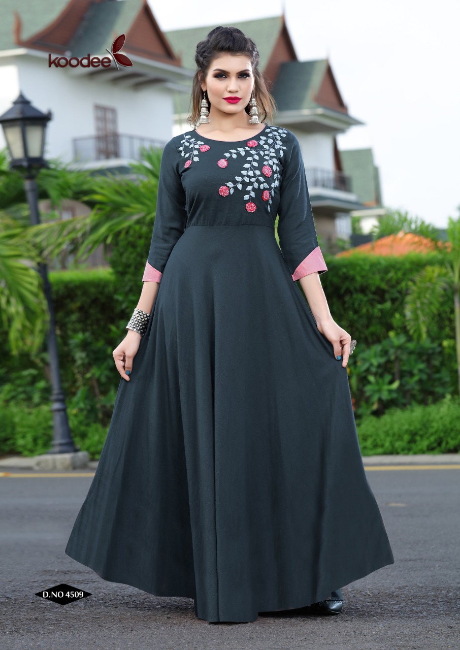 Long gown type kurtis discount