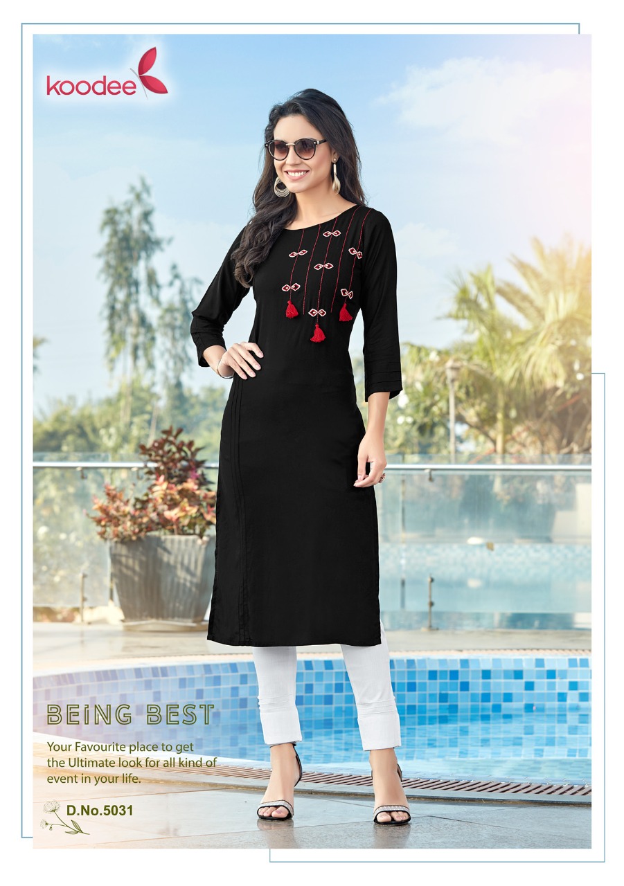 Koodee Present Pahal Vol 5 Kurtis Catalogue
