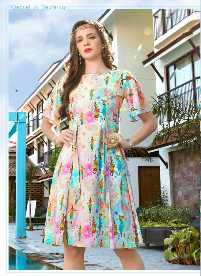 Malvika Vol 1 Manisha Fashion Party Wear  Kurti Catalogue