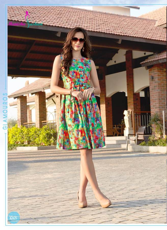 Malvika Vol 1 Manisha Fashion Party Wear  Kurti Catalogue