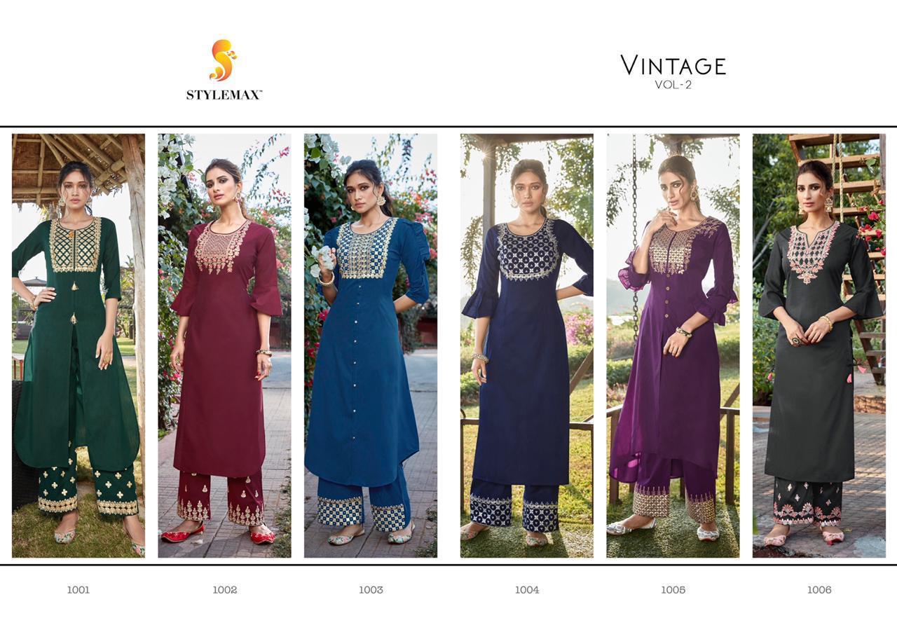 Sajawat  Present  Vintage Vol 2 Style Collection