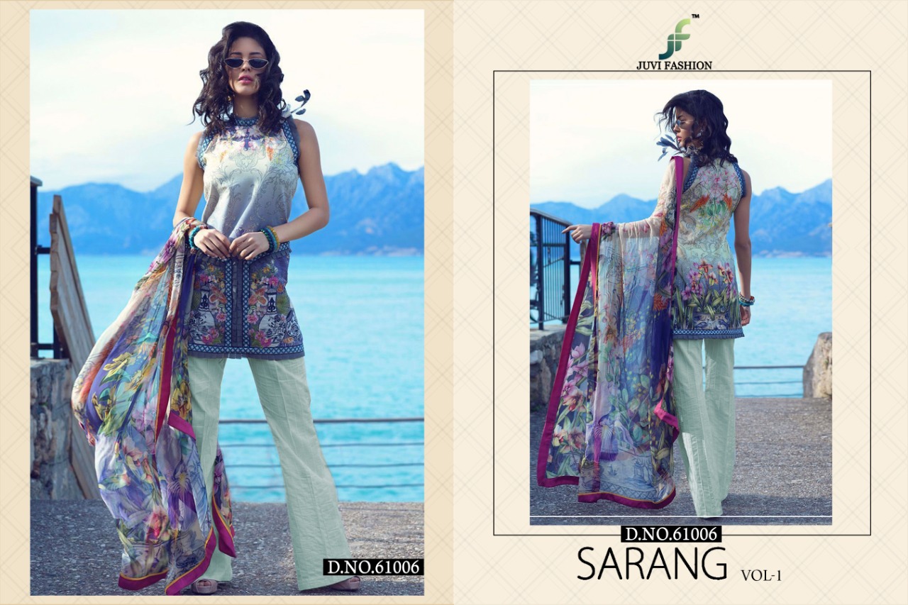 Sarang Vol 1 Lawn Pakistani Salwar Suits Collection.