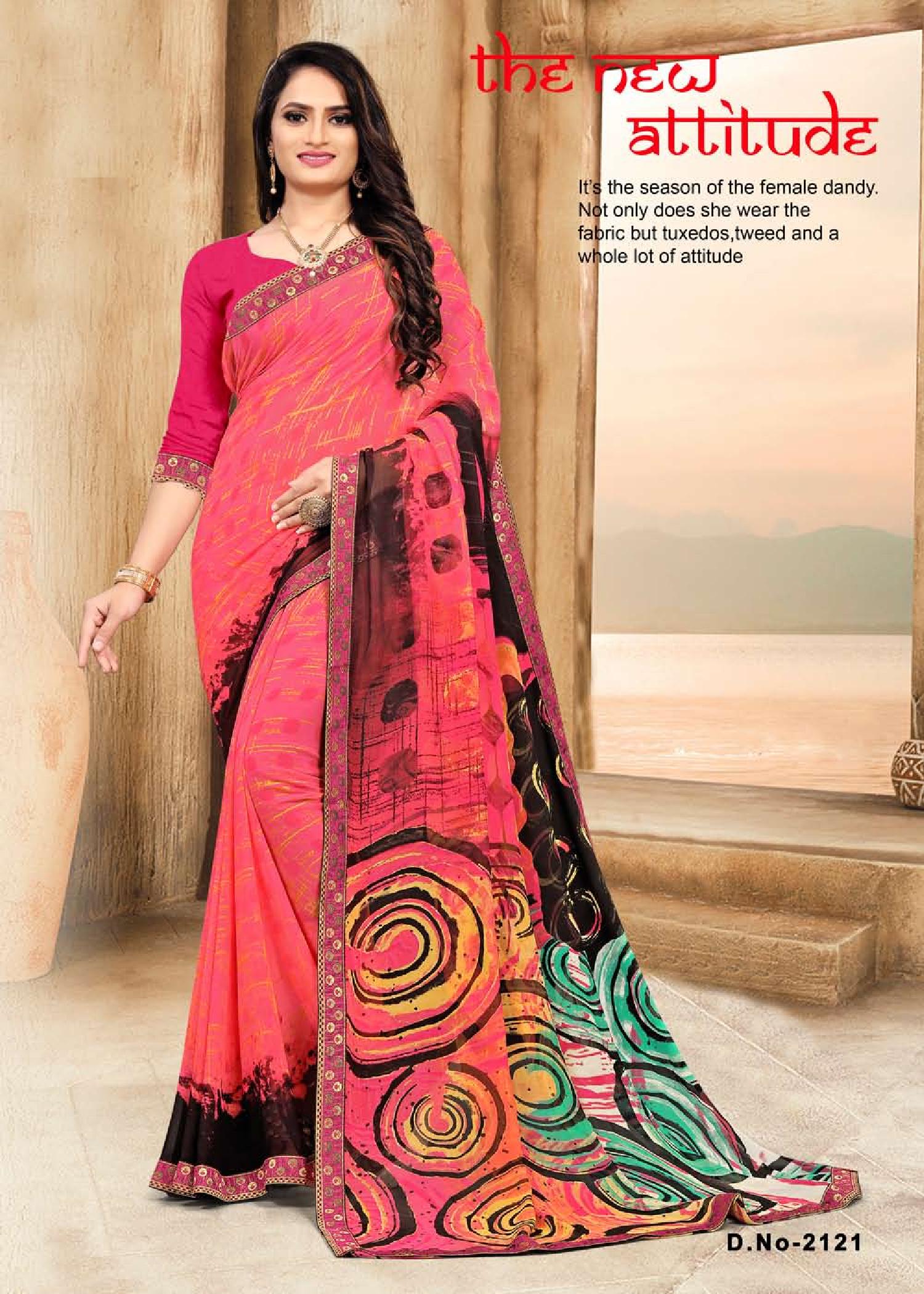 Sarita  Weight Less Casual Wear Sarees Catalogue