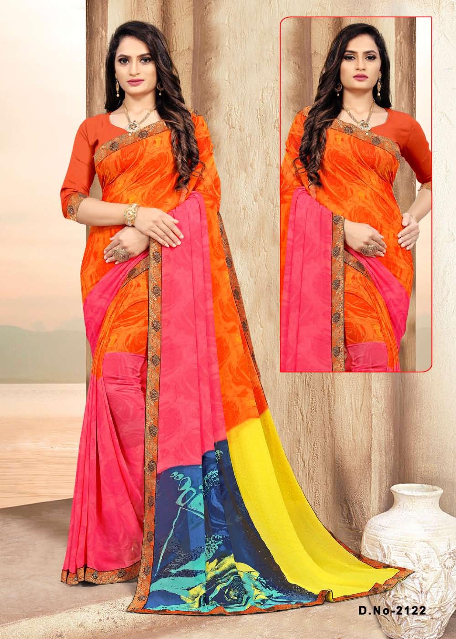 Sarita  Weight Less Casual Wear Sarees Catalogue