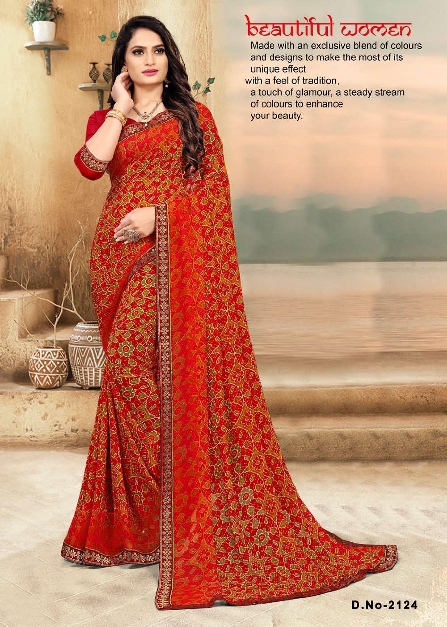 Sarita  Weight Less Casual Wear Sarees Catalogue
