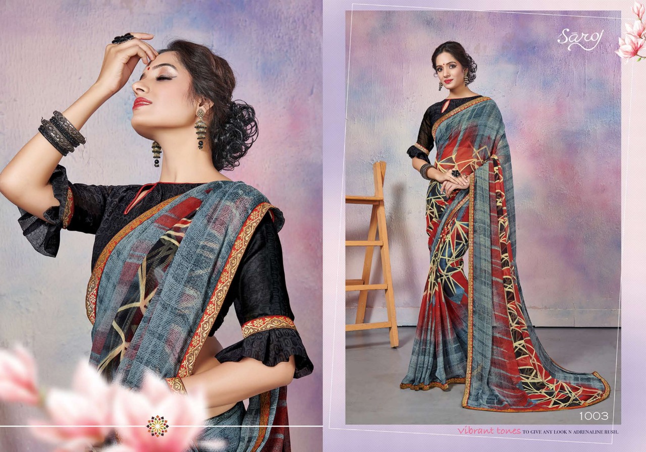 Saroj Present Imli Vol 3 Partywear Saree Collection.