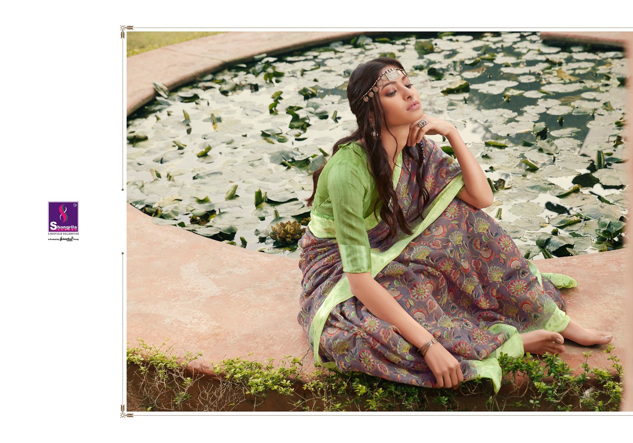 Shangrila Present Kanchana Vol 22  Sarees Catalogue