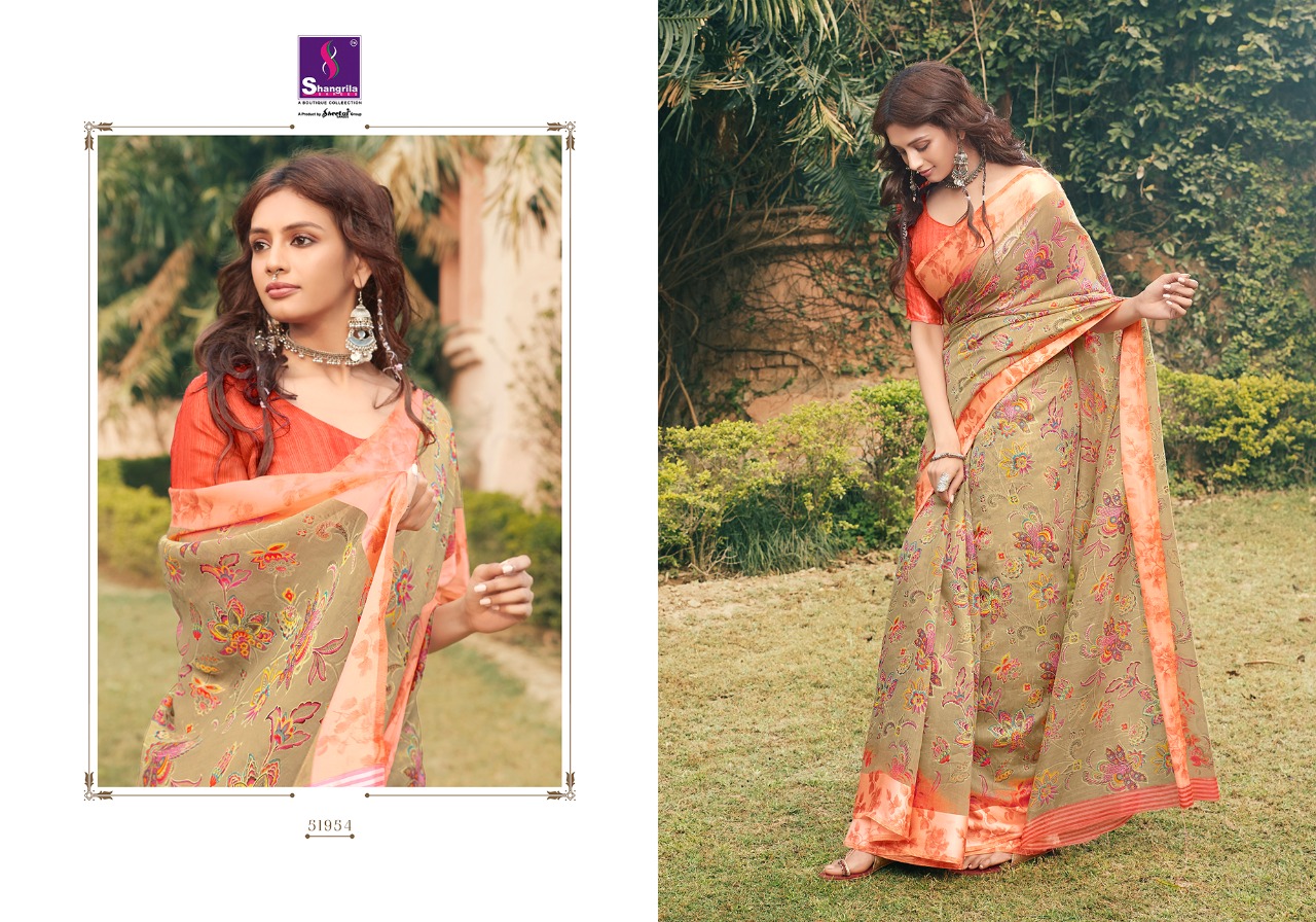Shangrila Present Kanchana Vol 22  Sarees Catalogue