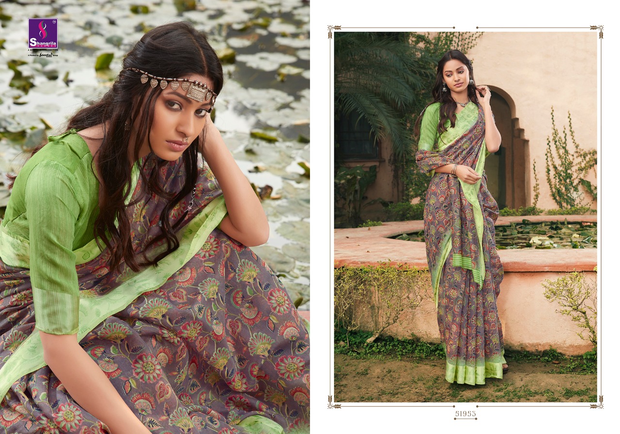 Shangrila Present Kanchana Vol 22  Sarees Catalogue