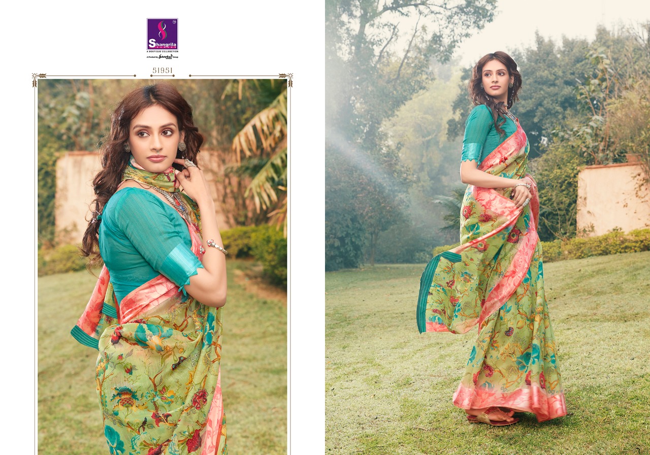 Shangrila Present Kanchana Vol 22  Sarees Catalogue