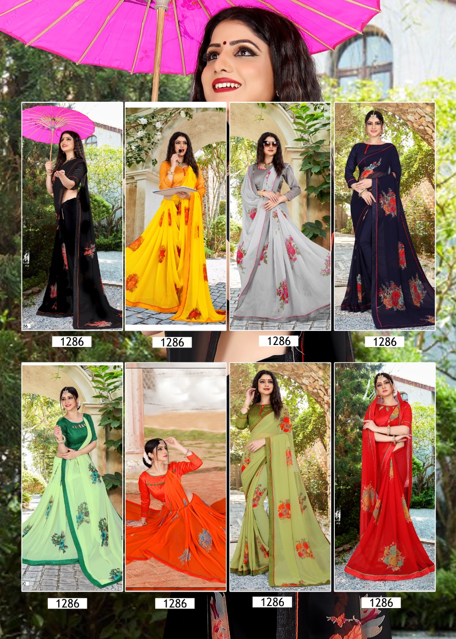 Soumya Casual Wear Sarees Catalogue