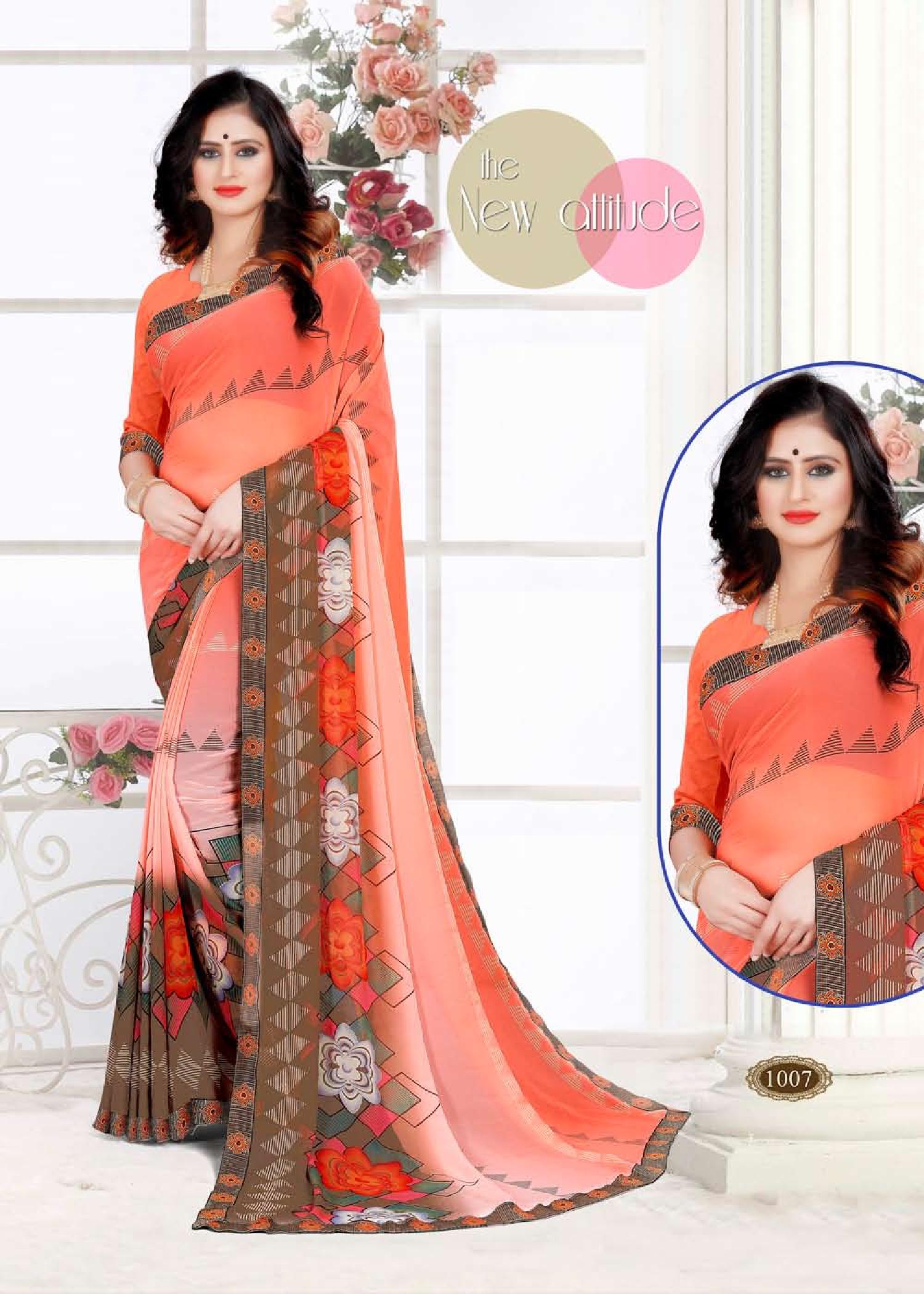 Sparsh Weight Less Casual Wear Sarees Catalogue