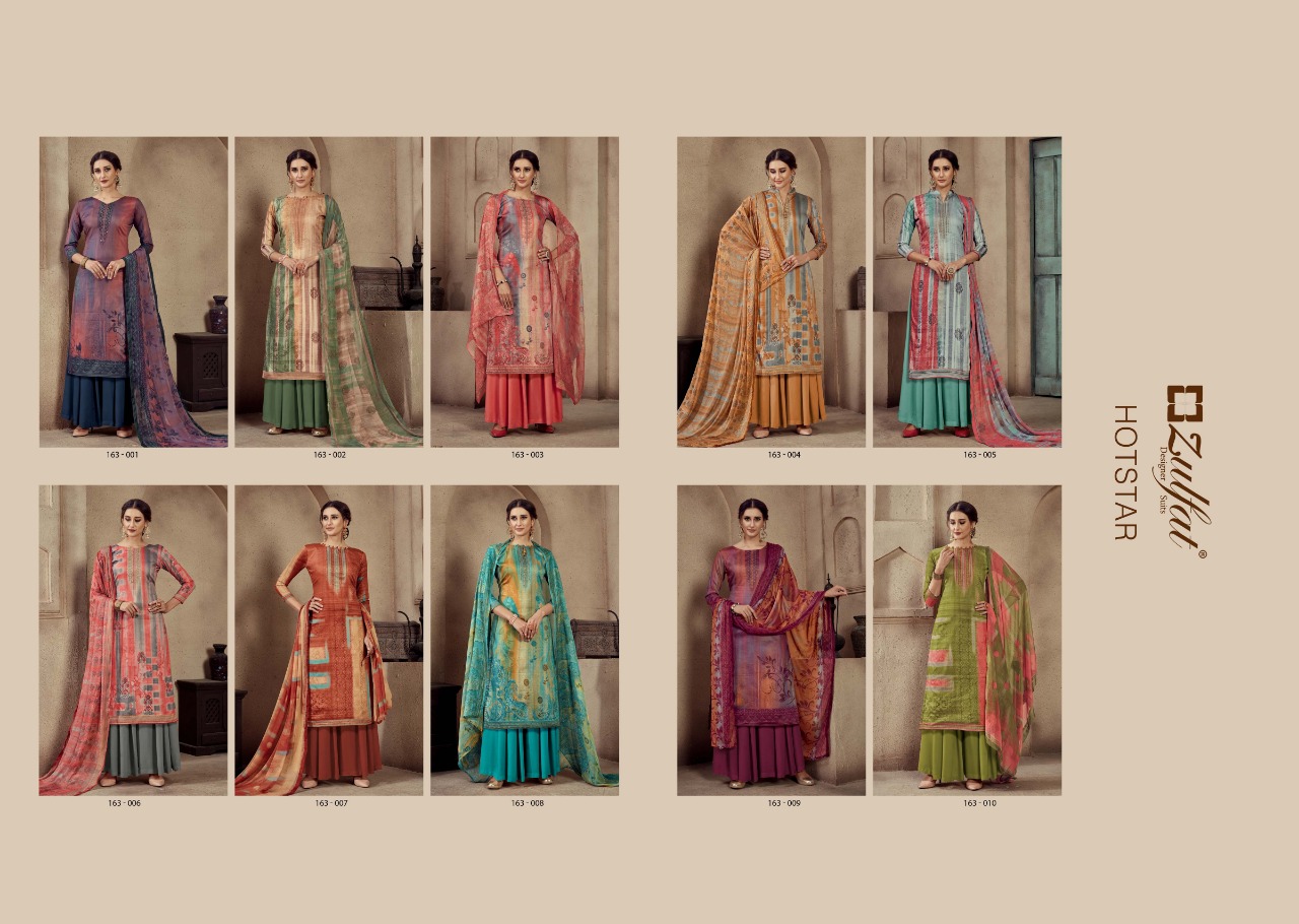 Zulfat Present Hotstar Dress Material Catalogue