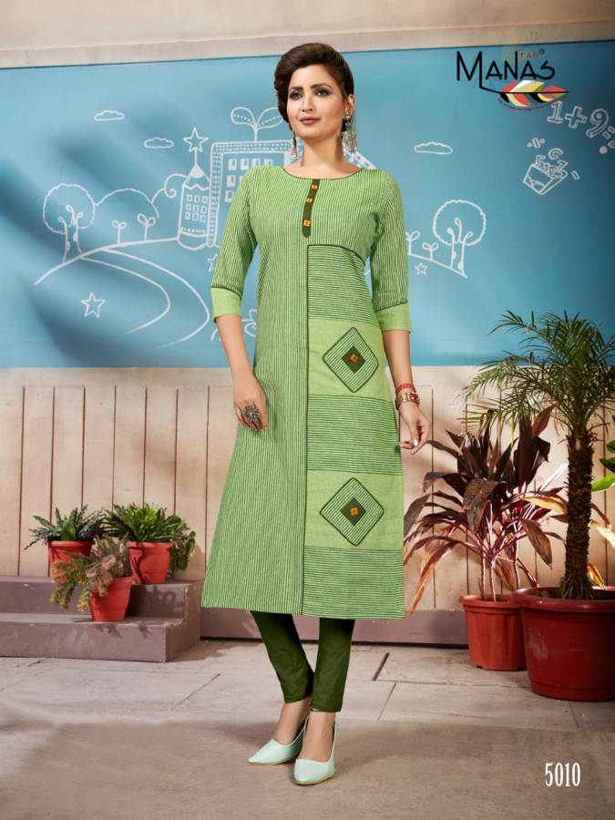 Ananya Vol 2 By Manas Designer Handloom Cotton  Kurtis Catalogue