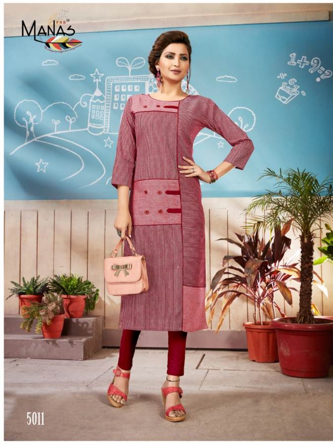 Ananya Vol 2 By Manas Designer Handloom Cotton  Kurtis Catalogue
